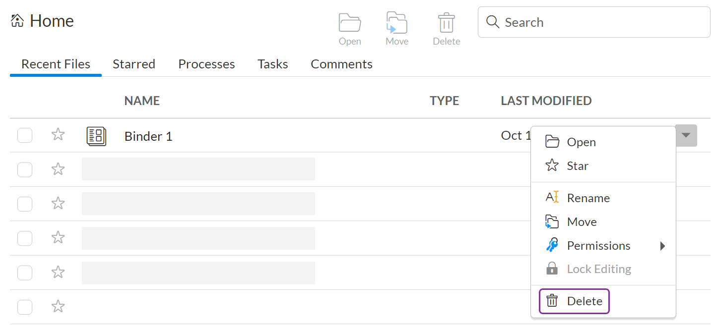 Create and use binders Support Center