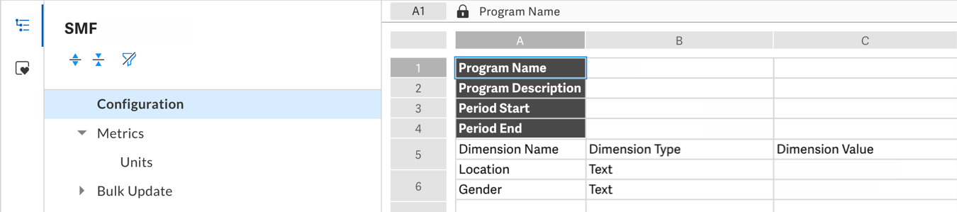 Create An Esg Program From A Structured Metric File – Support Center