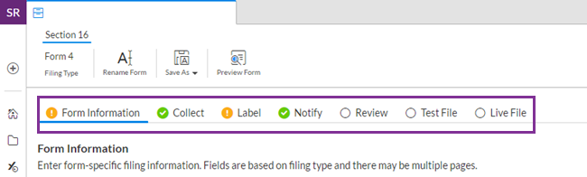 Section 16 & Form 144 Filing Software