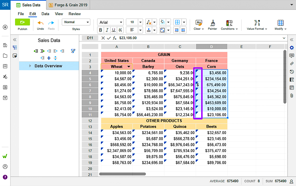 source links for Presentations data