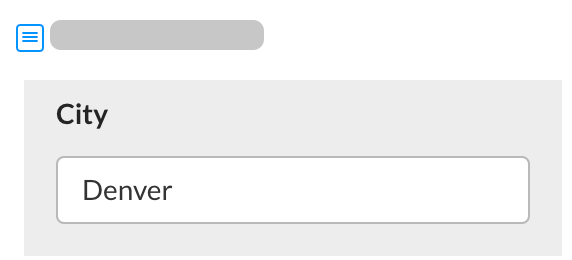 Enter a value for the placeholder and press Enter