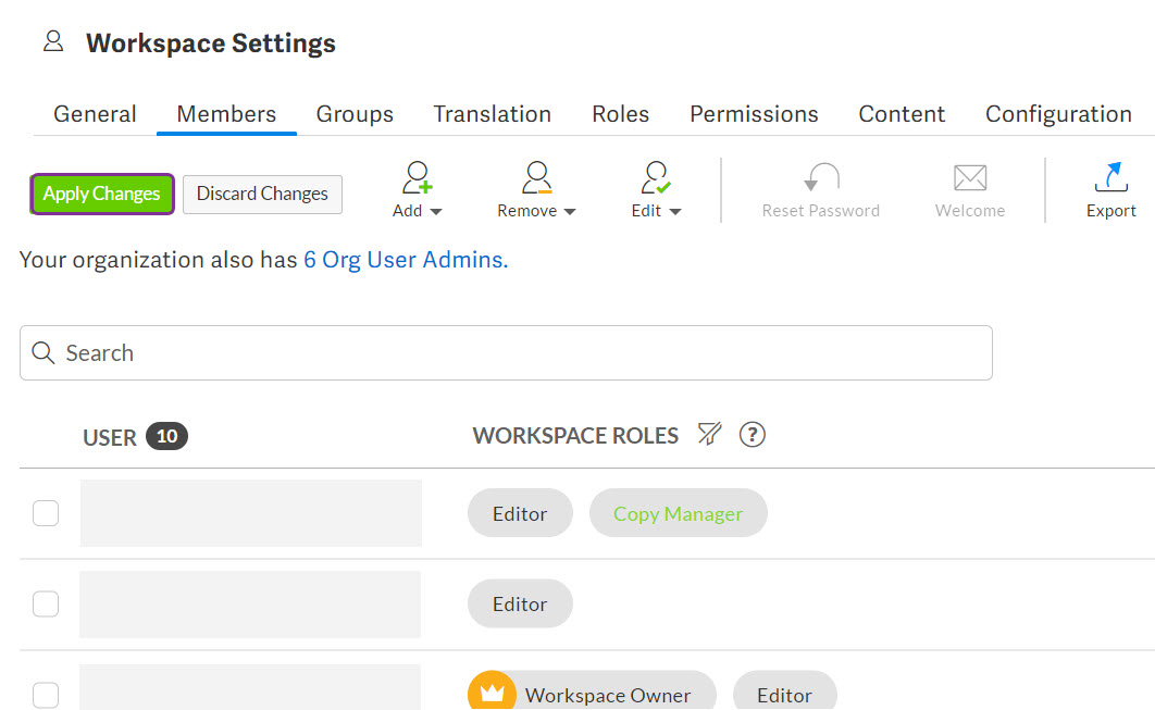 UpdateWorkspaceRole-OneUser-ApplyChanges.jpg
