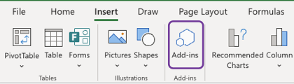 Add-in toolbar example 1