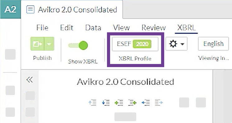 XBRL プロファイル
