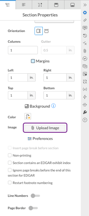 click upload image