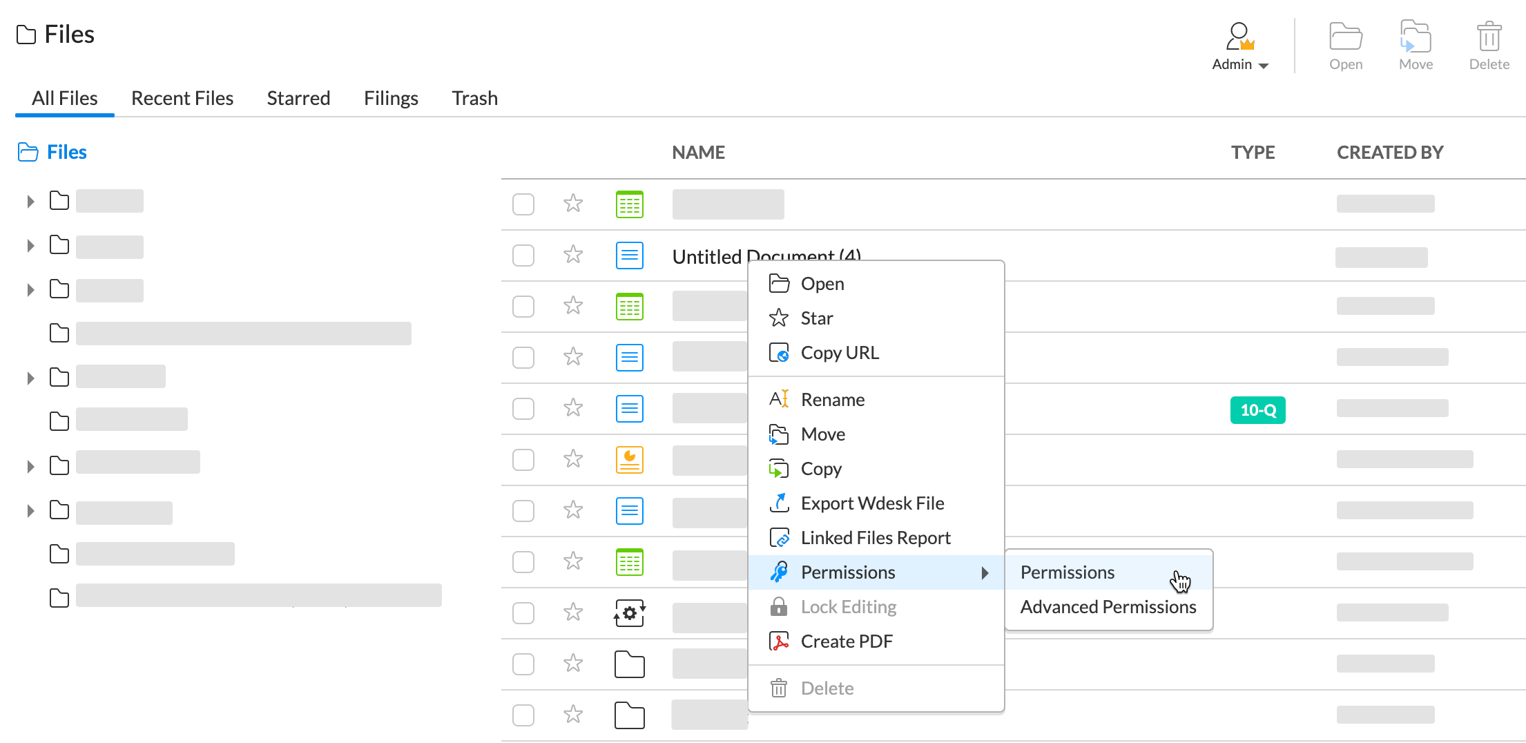 Right-click file
