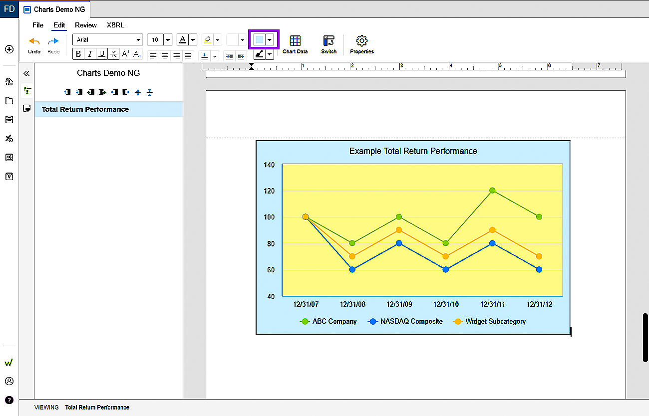customize your chart appearance