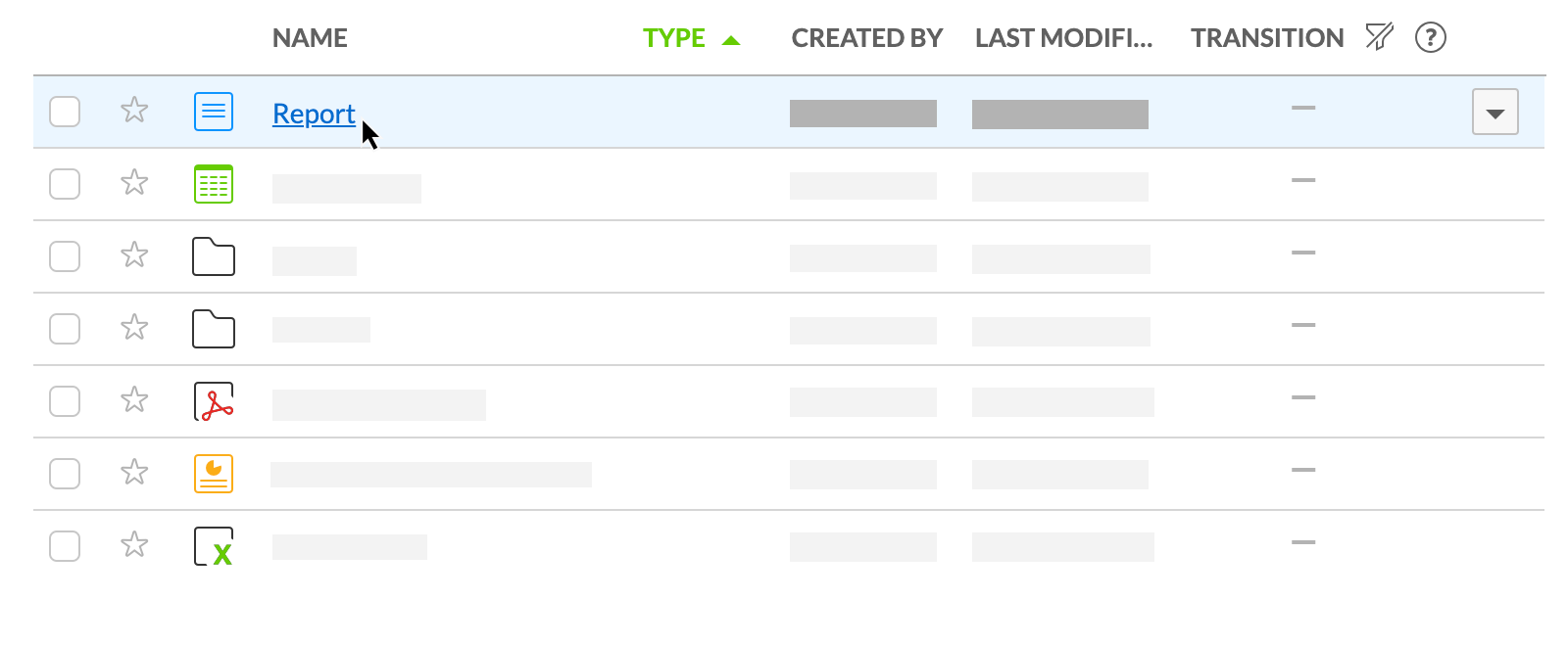Open Files