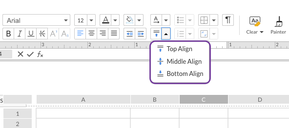 Change the alignment of your content