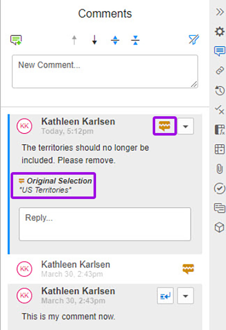 handle disconnected comments