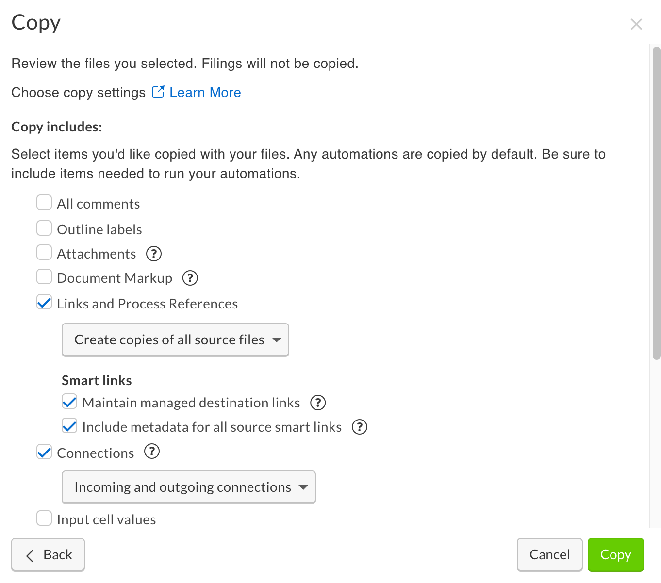 複製檔案或資料夾– 支援中心
