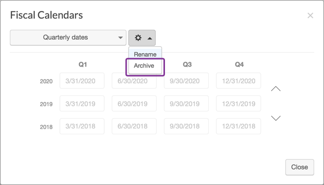 Create And Use Fiscal Calendars Support Center 1633