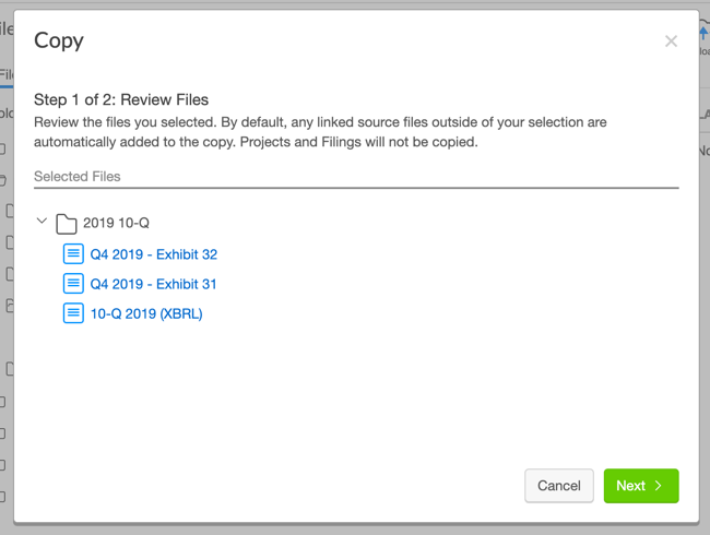 Copy a file or folder – Support Center