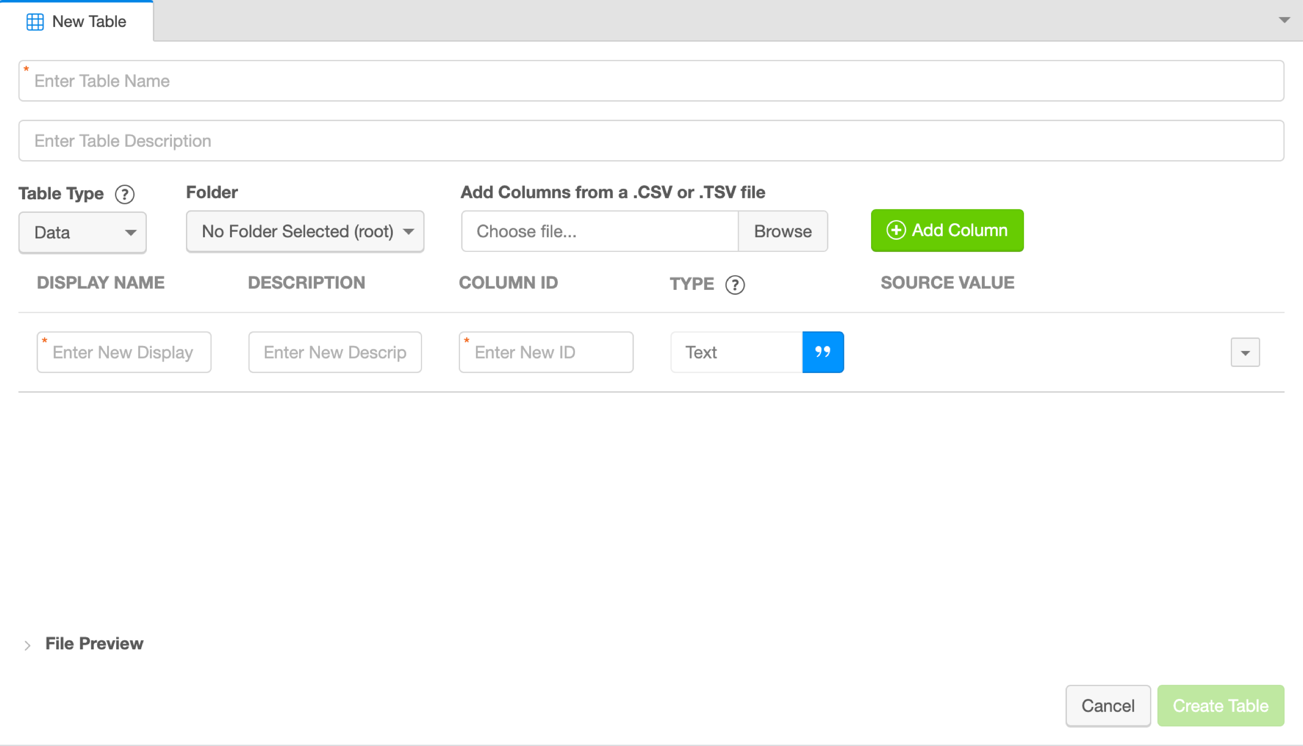 Using Tables Workiva Support Center