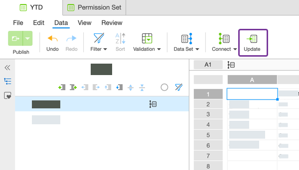 Connect a Sheet to a Data Source – Workiva Support Center