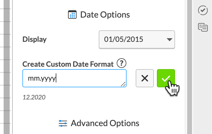 Format values and numbers – Support Center