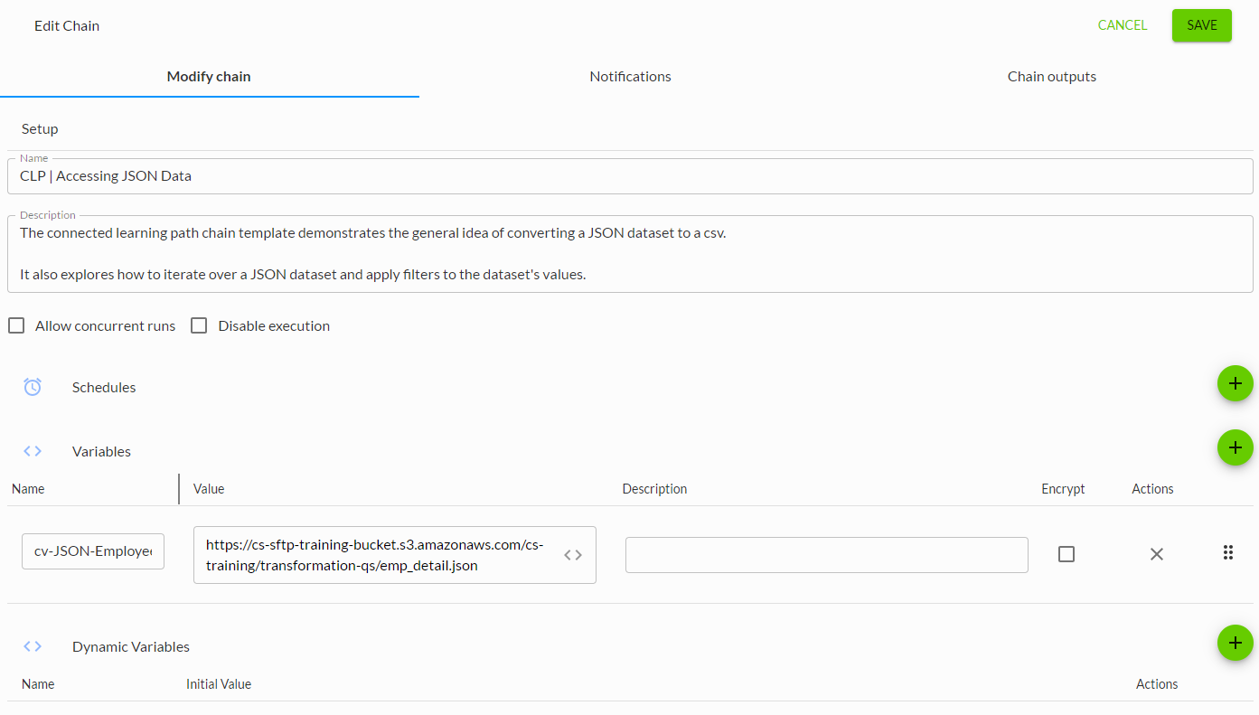 CLP - 简单JSON 数据– 支持中心