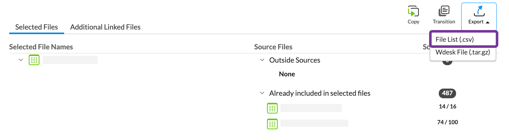 Download File List