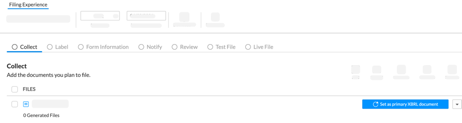 Click set as primary XBRL document
