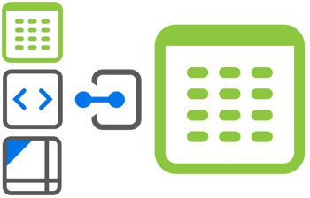 connect spreadsheets, queries, and reports to spreadsheets