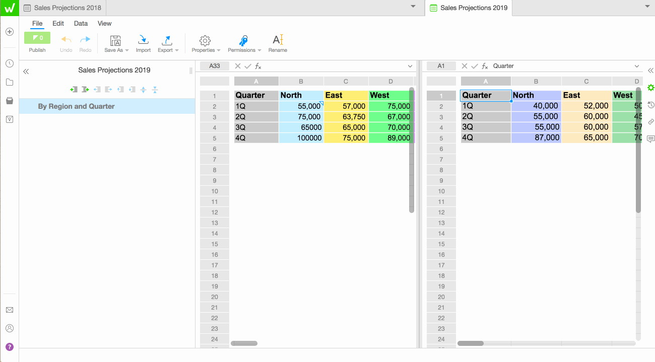 Moving to Single Document View