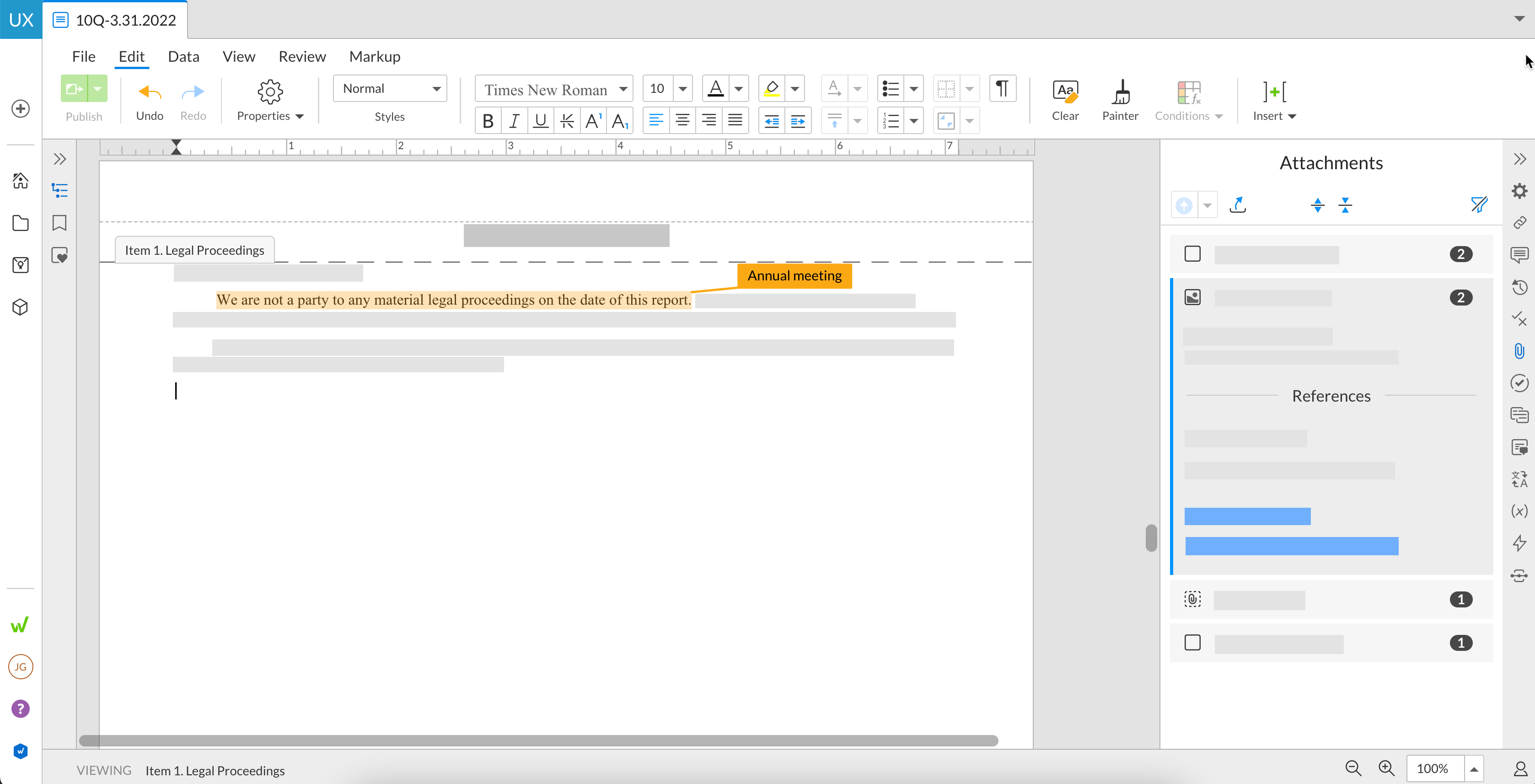 orange highlights in text indicate an attachment