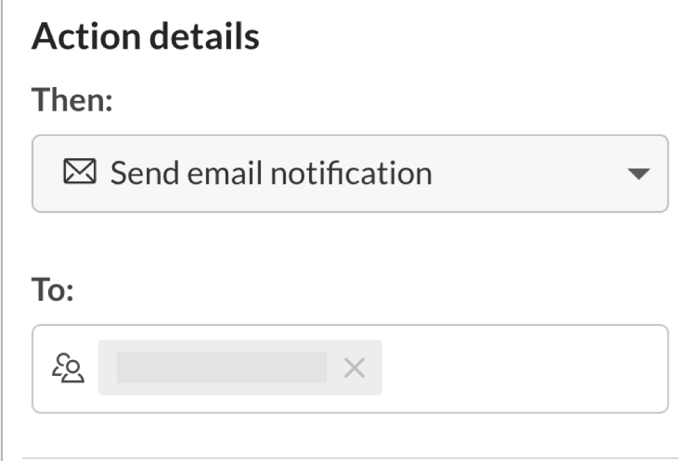 add details for the action