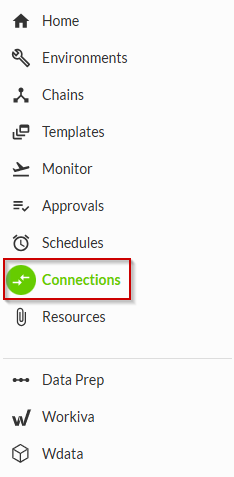 Navigate to Connections panel screenshot