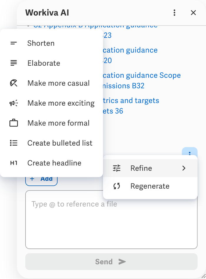 Use Workiva AI with IFRS Sustainability Disclosure Standards – Support ...