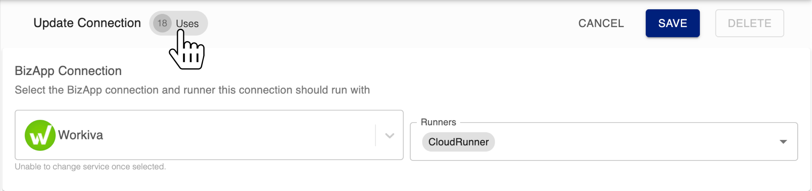 Manage connectors for chains – Support Center