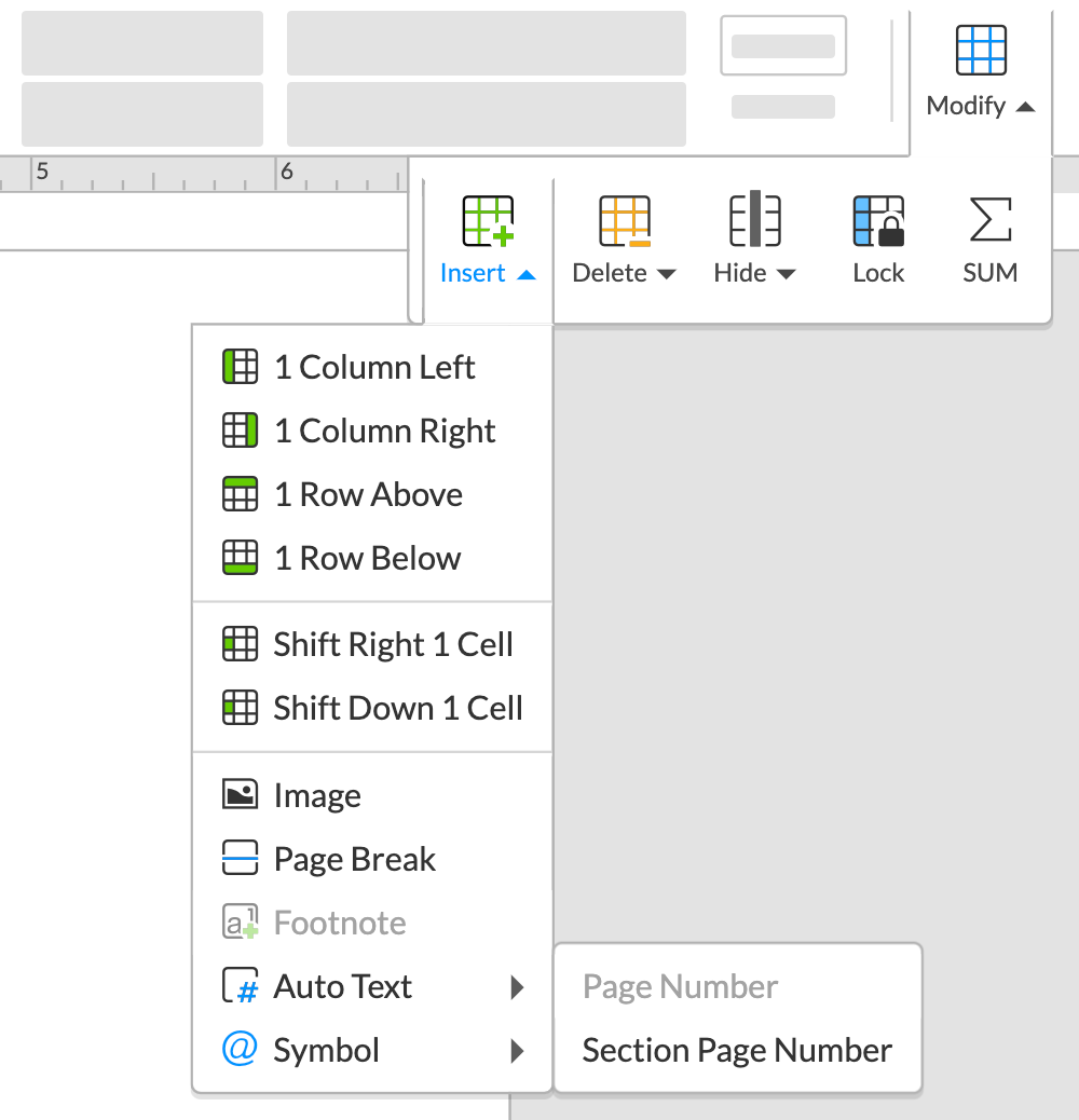 Use auto text – Support Center
