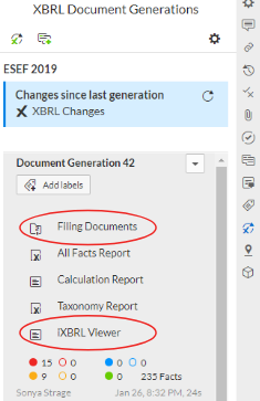 tagging and generating XBRL