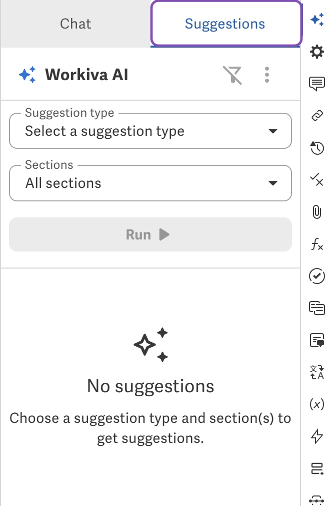 Access suggestions