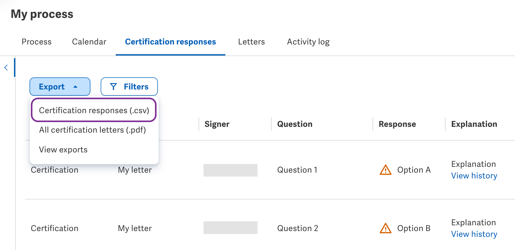 export cert responses.png