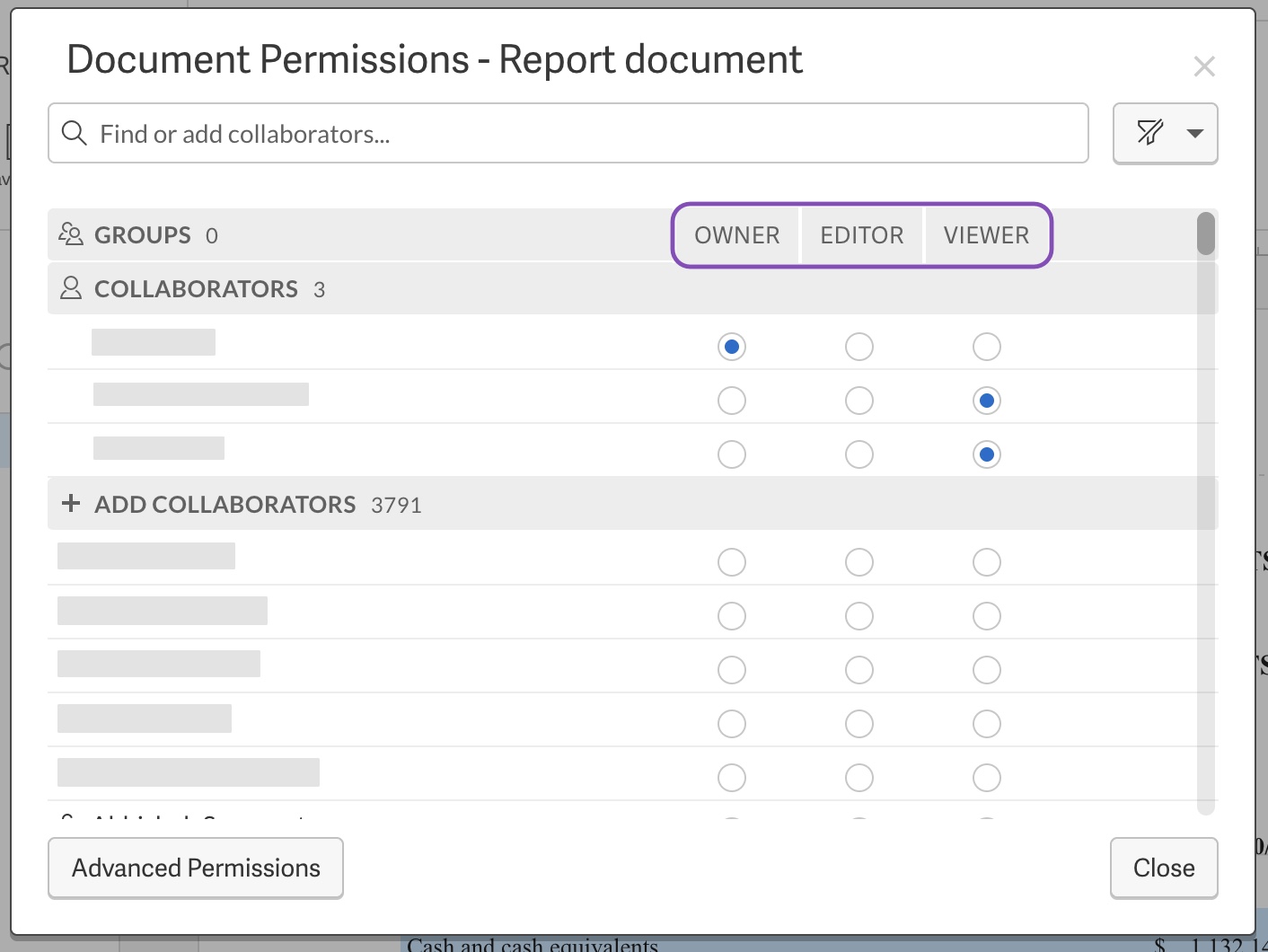 Check permissions