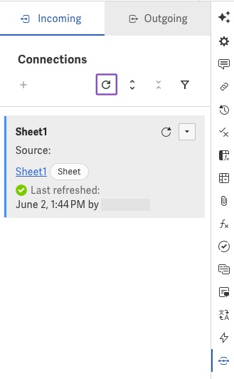 Refresh all connections