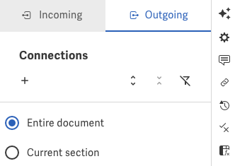 Filter connections