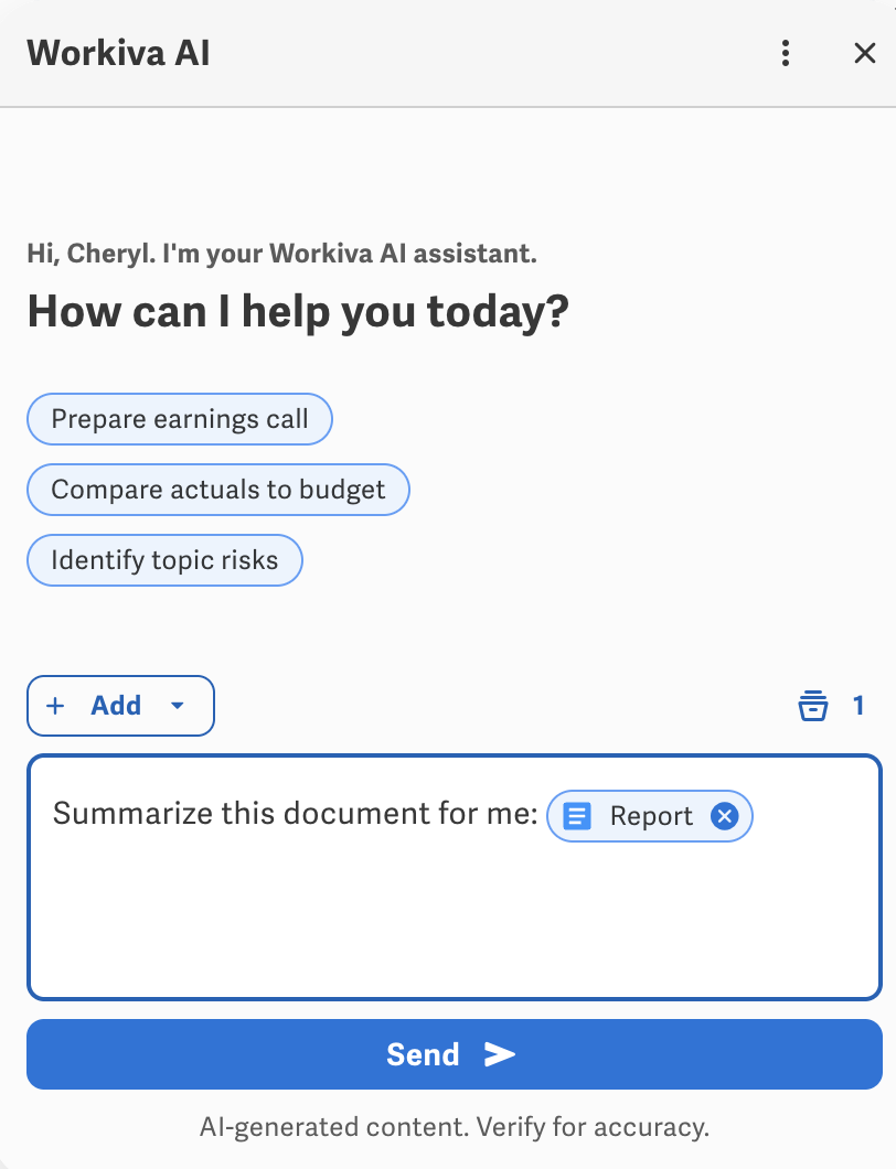 Referencing a document
