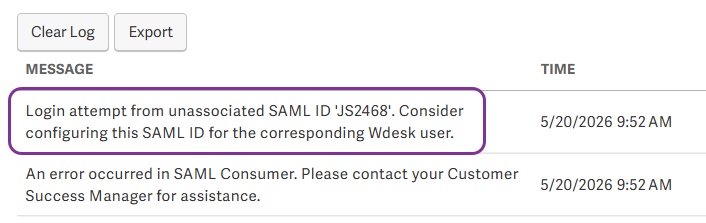 login attempt