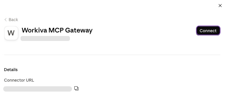 Connect to MCP