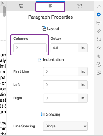 creating multiple columns